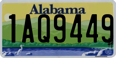 AL license plate 1AQ9449
