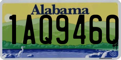 AL license plate 1AQ9460