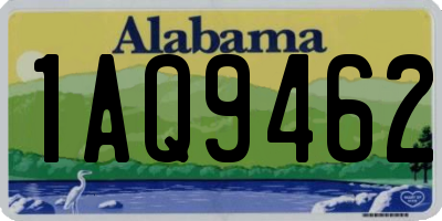 AL license plate 1AQ9462
