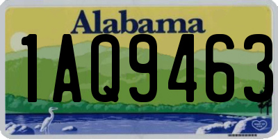 AL license plate 1AQ9463