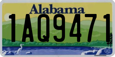 AL license plate 1AQ9471