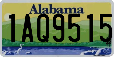 AL license plate 1AQ9515