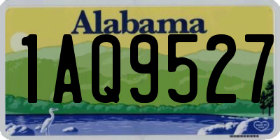 AL license plate 1AQ9527