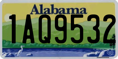 AL license plate 1AQ9532