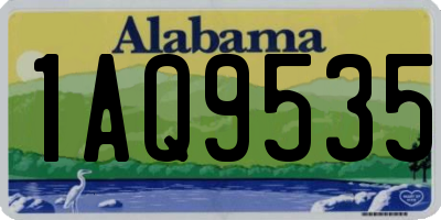 AL license plate 1AQ9535