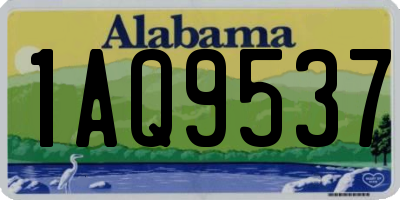 AL license plate 1AQ9537