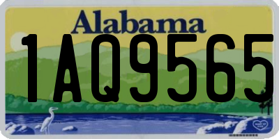 AL license plate 1AQ9565