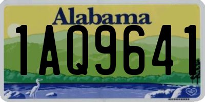 AL license plate 1AQ9641