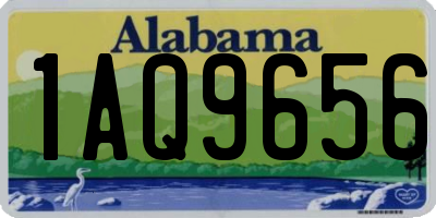 AL license plate 1AQ9656