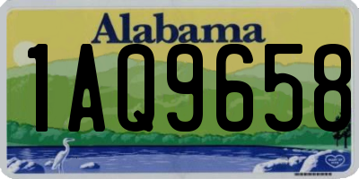 AL license plate 1AQ9658