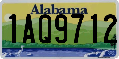AL license plate 1AQ9712