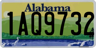AL license plate 1AQ9732