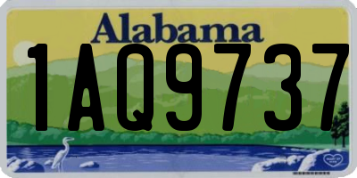 AL license plate 1AQ9737