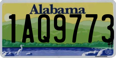 AL license plate 1AQ9773