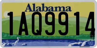 AL license plate 1AQ9914