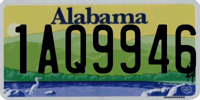 AL license plate 1AQ9946