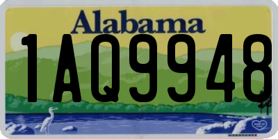 AL license plate 1AQ9948