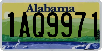 AL license plate 1AQ9971