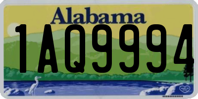 AL license plate 1AQ9994