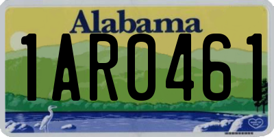 AL license plate 1AR0461