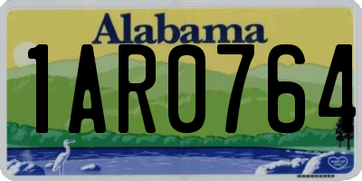 AL license plate 1AR0764