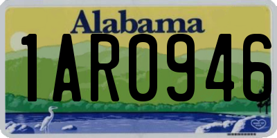 AL license plate 1AR0946
