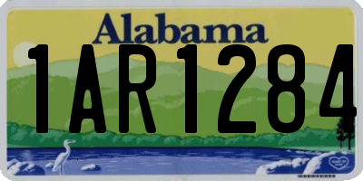 AL license plate 1AR1284