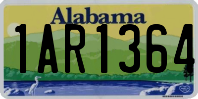 AL license plate 1AR1364