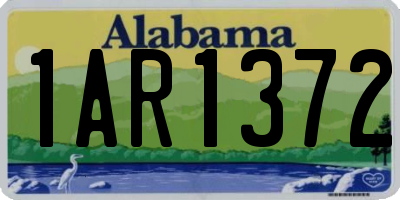 AL license plate 1AR1372