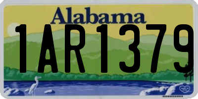 AL license plate 1AR1379