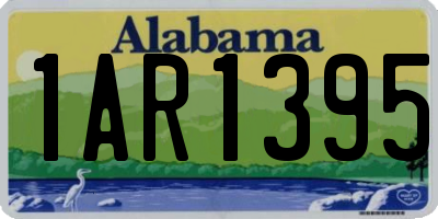 AL license plate 1AR1395