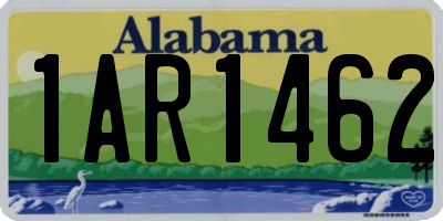 AL license plate 1AR1462
