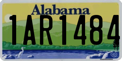 AL license plate 1AR1484