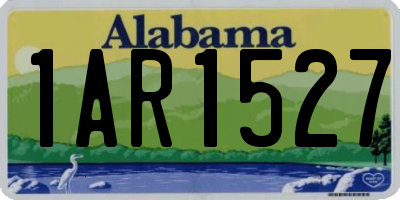 AL license plate 1AR1527