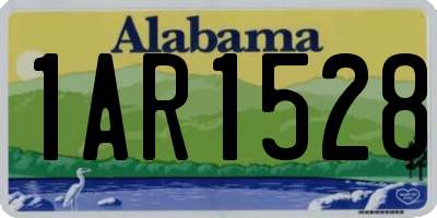 AL license plate 1AR1528