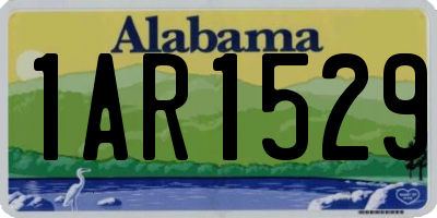 AL license plate 1AR1529