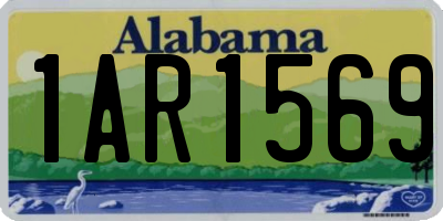 AL license plate 1AR1569