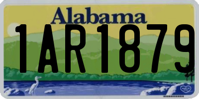 AL license plate 1AR1879