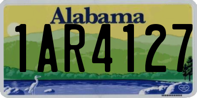 AL license plate 1AR4127