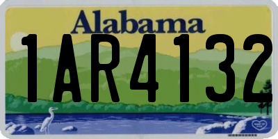 AL license plate 1AR4132