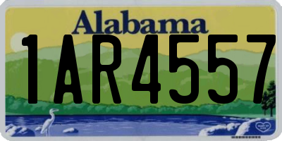 AL license plate 1AR4557