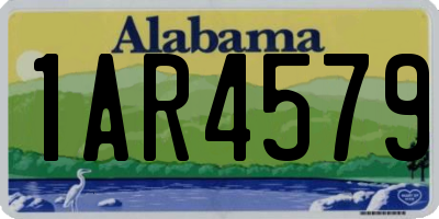 AL license plate 1AR4579