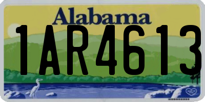 AL license plate 1AR4613