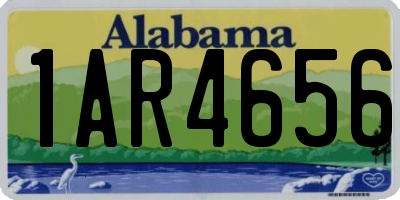 AL license plate 1AR4656