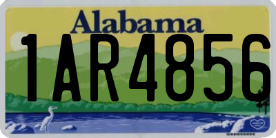 AL license plate 1AR4856
