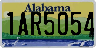 AL license plate 1AR5054