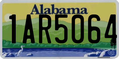 AL license plate 1AR5064