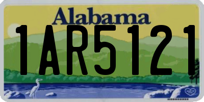 AL license plate 1AR5121