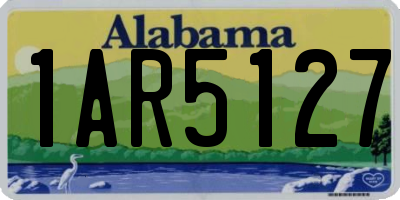 AL license plate 1AR5127