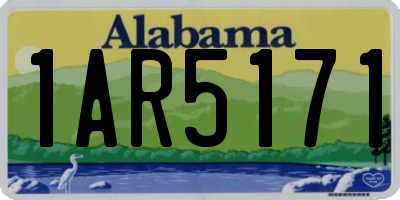 AL license plate 1AR5171